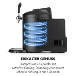 Beerkules Bierzapfanlage 5l Fässer Kompressor 120W Cooling: 4h -Optimal Küchengeräte Geschäft 10033689 de 0003 logo