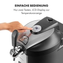 Beerkules Bierzapfanlage 5l Fässer Kompressor 120W Cooling: 4h -Optimal Küchengeräte Geschäft 10033689 de 0007 logo