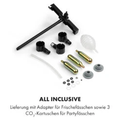 Beerkules Bierzapfanlage 5l Fässer Kompressor 120W Cooling: 4h -Optimal Küchengeräte Geschäft 10033689 de 0009 logo