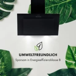 Athena Dunstabzugshaube 60cm Abluft: 350 M³/h LED Schwarz -Optimal Küchengeräte Geschäft 10033766 de 0009 logo