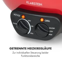 Szechuan Hot Pot Und Grillplatte 5l Vol. 1350 W, 600 W Rot -Optimal Küchengeräte Geschäft 10033779 de 0003 logo