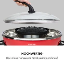 Szechuan Hot Pot Und Grillplatte 5l Vol. 1350 W, 600 W Rot -Optimal Küchengeräte Geschäft 10033779 de 0006 logo