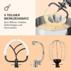 Bella Pico 2G Küchenmaschine 1200W 1,6PS 6 Stufen 5 Liter -Optimal Küchengeräte Geschäft 10033805 de 0005 logo