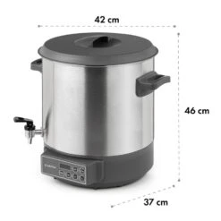 Lady Marmalade Einkochautomat Getränkespender 27L 100°C 12h Edelstahl 21 Lady Marmalade Einkochautomat Getränkespender 27L 100°C 12h Edelstahl -Optimal Küchengeräte Geschäft 10033825 yy 0010 logo Klarstein Lady Marmalade Einkochautomat