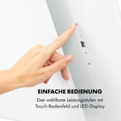 Helena 60 Dunstabzugshaube 595 M³/h LED-Display Weiß -Optimal Küchengeräte Geschäft 10034101 de 0004 logo