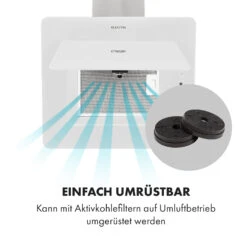 Helena 60 Dunstabzugshaube 595 M³/h LED-Display Weiß -Optimal Küchengeräte Geschäft 10034101 de 0008 logo