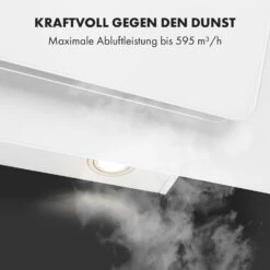 Helena 90 Dunstabzugshaube 595 M³/h LED-Display Weiß -Optimal Küchengeräte Geschäft 10034103 de 0005 logo