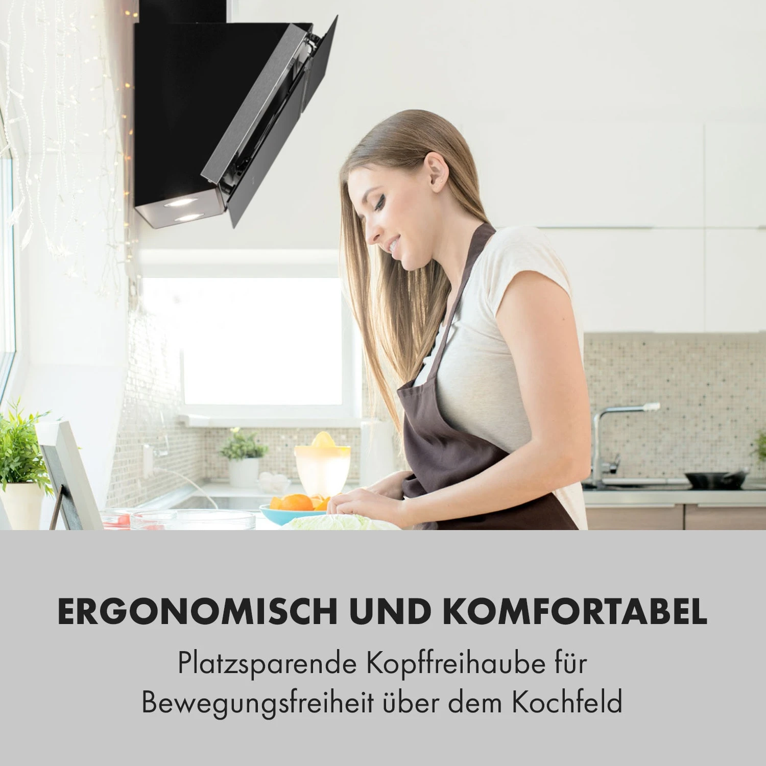 Alina Dunstabzugshaube 90cm 600 M³/h LED-Display Ambientelicht Schwarz 10 Alina Dunstabzugshaube 90cm 600 M³/h LED-Display Ambientelicht Schwarz – Bild 8