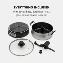 Jam Session Marmeladen- Und Geleekocher 1000W 2 Automatikprogramme 18 Jam Session Marmeladen- Und Geleekocher 1000W 2 Automatikprogramme -Optimal Küchengeräte Geschäft 10034109 yy 0008 logo Klarstein Jam Session Marmeladen und Geleekocher