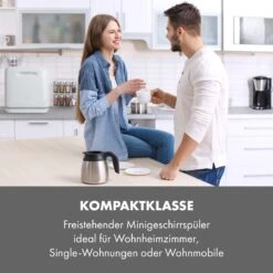 Aquatica Geschirrspüler Freistehend Installationsfrei 2 Gedecke 860W 14 Aquatica Geschirrspüler Freistehend Installationsfrei 2 Gedecke 860W -Optimal Küchengeräte Geschäft 10034126 de 0002 logo