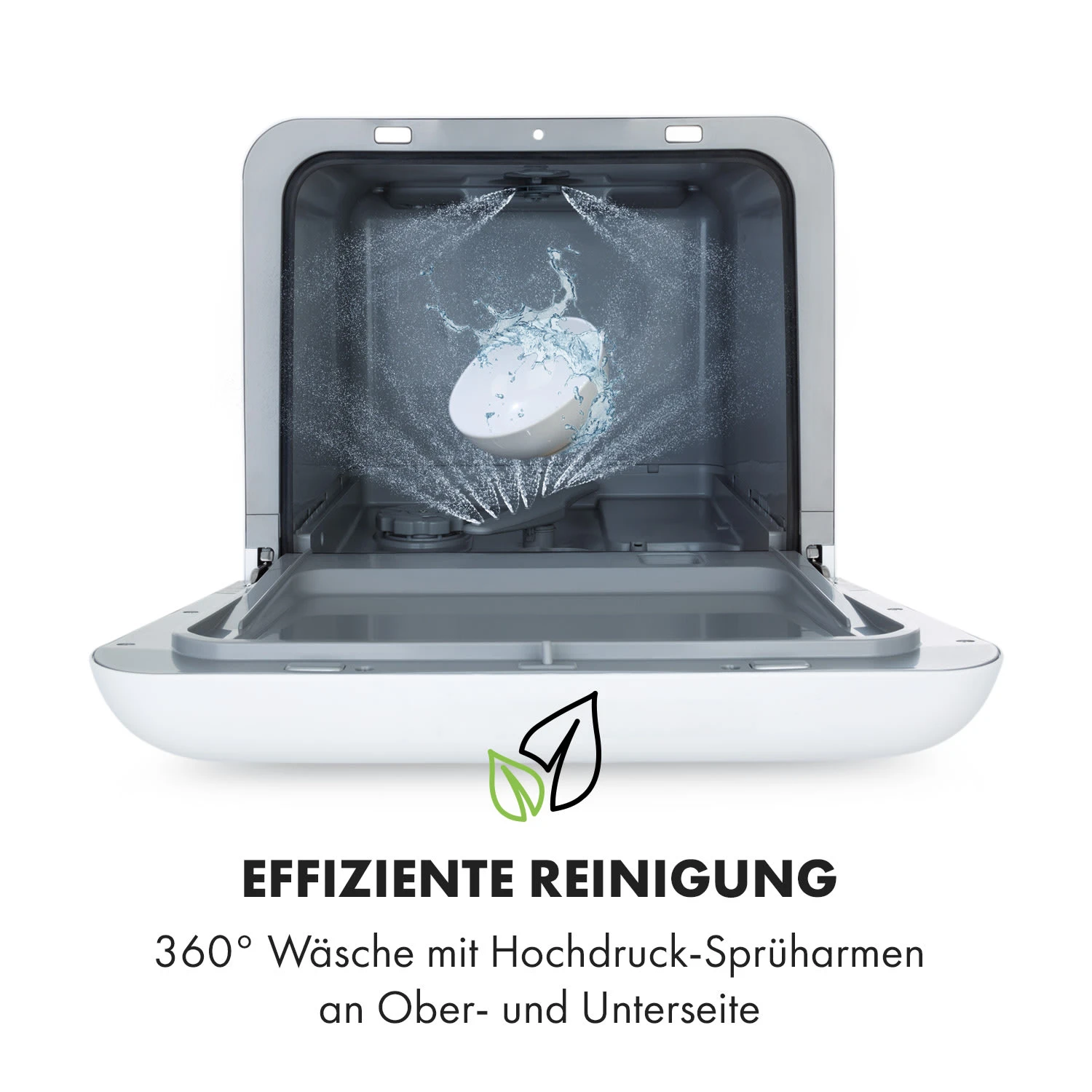 Aquatica Geschirrspüler Freistehend Installationsfrei 2 Gedecke 860W 8 Aquatica Geschirrspüler Freistehend Installationsfrei 2 Gedecke 860W – Bild 6