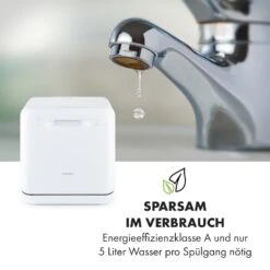 Aquatica Geschirrspüler Freistehend Installationsfrei 2 Gedecke 860W 20 Aquatica Geschirrspüler Freistehend Installationsfrei 2 Gedecke 860W -Optimal Küchengeräte Geschäft 10034126 de 0008 logo
