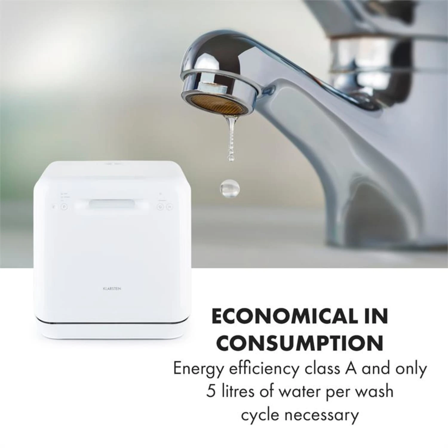 Aquatica Geschirrspüler Freistehend Installationsfrei 2 Gedecke 860W 11 Aquatica Geschirrspüler Freistehend Installationsfrei 2 Gedecke 860W – Bild 9