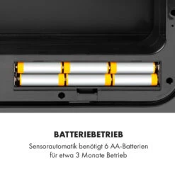 Touchless Müllsammler Sensor 72L 4 Behälter ABS PP Edelstahl Gebürstet 22 Touchless Müllsammler Sensor 72L 4 Behälter ABS PP Edelstahl Gebürstet -Optimal Küchengeräte Geschäft 10034128 de 0009 logo