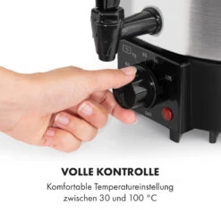 Biggie Eco Einkochautomat & Getränkespender 1000W 30-100°C Zapfhahn 9l -Optimal Küchengeräte Geschäft 10034147 de 0003 logo