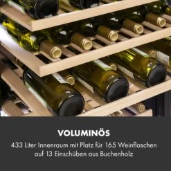 Vinovilla Grande 165 Built-in Uno Onyx Weinkühlschrank 433 Ltr 165 Fl. 14 Vinovilla Grande 165 Built-in Uno Onyx Weinkühlschrank 433 Ltr 165 Fl. -Optimal Küchengeräte Geschäft 10034156 de 0005 logo