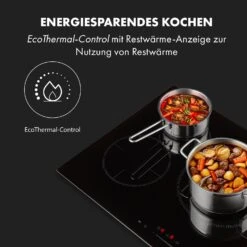 Delicatessa 3 Induktionskochfeld 3 Zonen 5800W Glaskeramik Schwarz -Optimal Küchengeräte Geschäft 10034193 de 0006 logo