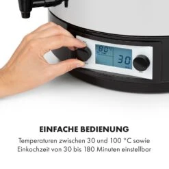 KonfiStar 40 Digital Einkocher Getränkespender 2500W 40L 100°C 180min -Optimal Küchengeräte Geschäft 10034239 de 0004 logo