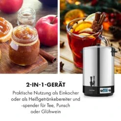 KonfiStar 40 Digital Einkocher Getränkespender 2500W 40L 100°C 180min -Optimal Küchengeräte Geschäft 10034239 de 0007 logo