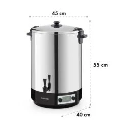 KonfiStar 40 Digital Einkocher Getränkespender 2500W 40L 100°C 180min -Optimal Küchengeräte Geschäft 10034239 yy 0010 logo Digital Food Preserver 40L