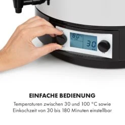 KonfiStar 50 Digital Einkocher Getränkespender 2500W 50L 100°C 180min -Optimal Küchengeräte Geschäft 10034240 de 0004 logo