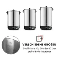 KonfiStar 50 Digital Einkocher Getränkespender 2500W 50L 100°C 180min -Optimal Küchengeräte Geschäft 10034240 de 0009 logo