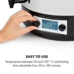 KonfiStar 60 Digital Einkocher Getränkespender 2500W 60L 100°C 180min 12 KonfiStar 60 Digital Einkocher Getränkespender 2500W 60L 100°C 180min -Optimal Küchengeräte Geschäft 10034241 yy 0004 logo Digital Food Preserver 60L