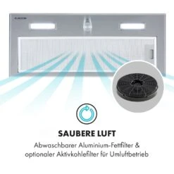 Simplica Dunstabzugshaube Einbau 70cm Abluft: 400 M³/h LED Edelstahl 16 Simplica Dunstabzugshaube Einbau 70cm Abluft: 400 M³/h LED Edelstahl -Optimal Küchengeräte Geschäft 10034256 de 0006 logo