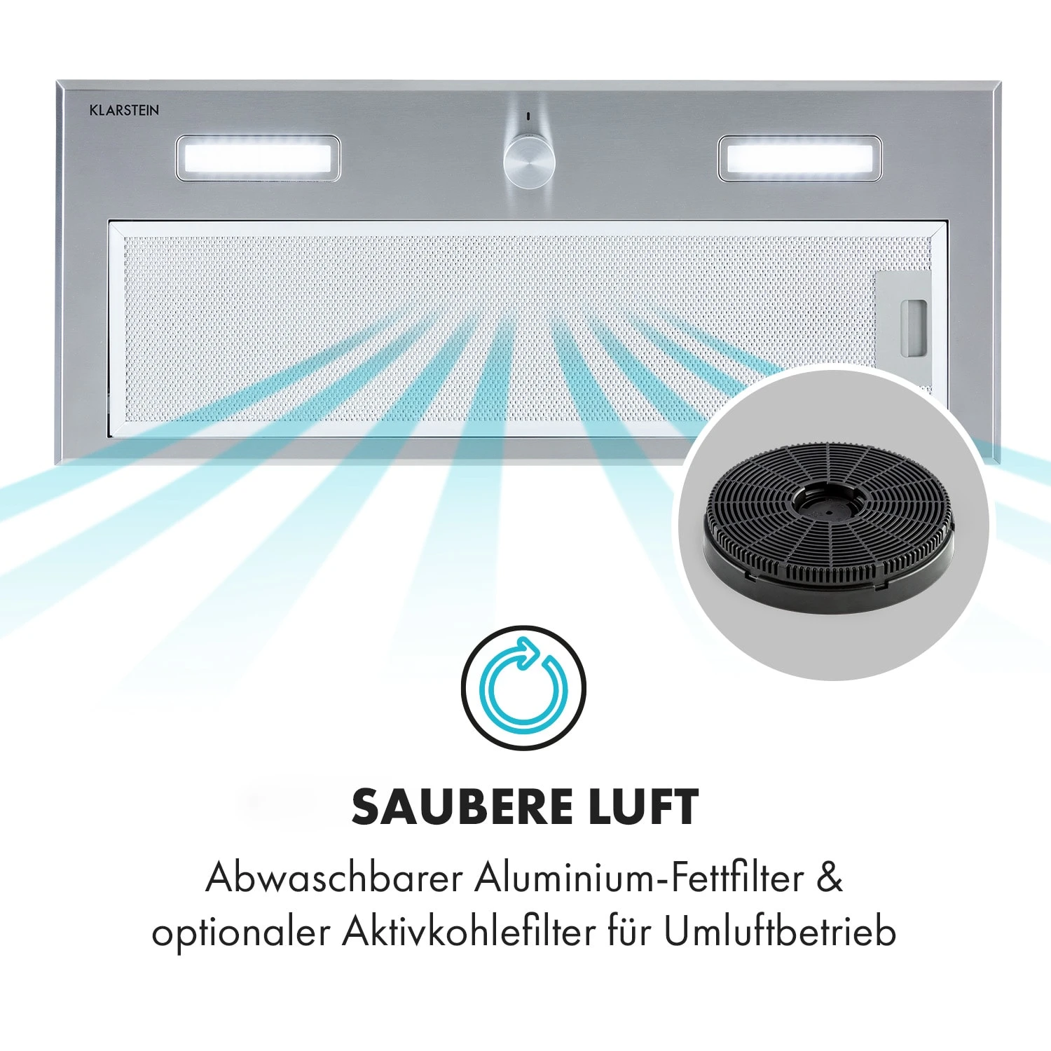 Simplica Dunstabzugshaube Einbau 70cm Abluft: 400 M³/h LED Edelstahl 8 Simplica Dunstabzugshaube Einbau 70cm Abluft: 400 M³/h LED Edelstahl – Bild 6