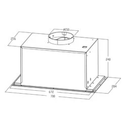 Simplica Dunstabzugshaube Einbau 70cm Abluft: 400 M³/h LED Edelstahl 18 Simplica Dunstabzugshaube Einbau 70cm Abluft: 400 M³/h LED Edelstahl -Optimal Küchengeräte Geschäft 10034256 yy 0009 logo Klarstein Simplica Dunstabzugshaube 70cm Edelstahl