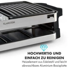 Sirloin Raclette 1500W Aluminium / Stein 8 Personen Kontroll-LED -Optimal Küchengeräte Geschäft 10034275 de 0003 logo