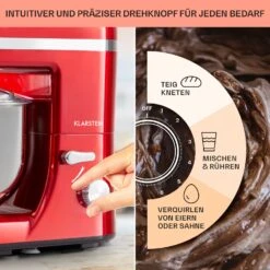 Bella Elegance Küchenmaschine 2000 W 2,7 PS 5,2 Ltr Edelstahl BPA-frei -Optimal Küchengeräte Geschäft 10034364 de 0004 usp