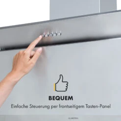 Athena 90 Dunstabzugshaube 90cm 300m³/h 69W Edelstahl -Optimal Küchengeräte Geschäft 10034395 de 0003 logo