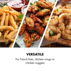 AeroVital Cube Chef Heißluftfritteuse Frittierkorb Zubehör Edelstahl -Optimal Küchengeräte Geschäft 10034407 yy 0003 logo Klarstein AeroVital Cube Chef Frittierkorb