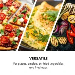 AeroVital Cube Chef Pizzateller Hoher Grilleinsatz Zubehör Edelstahl -Optimal Küchengeräte Geschäft 10034411 yy 0003 logo Klarstein AeroVital Cube Chef Pizzateller