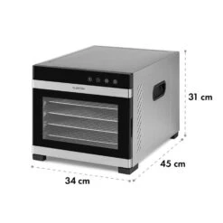 Flavour Dry Dörrautomat Temperatur: 35 - 75 °C Digitaler Thermostat -Optimal Küchengeräte Geschäft 10034423 yy 0008 logo Klarstein Flavour Dry Doerrautomat schwarz