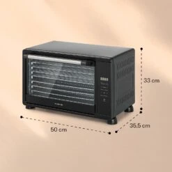 Mega Jerky Dörrautomat 650W 35-80°C LC-Touch-Display Timer 8 Ebenen -Optimal Küchengeräte Geschäft 10034439 yy 0006 logo