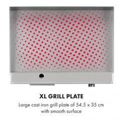Grillmeile 3000G Elektrogrill 3000W Grillplatte 54,5x35cm Glatt 12 Grillmeile 3000G Elektrogrill 3000W Grillplatte 54,5x35cm Glatt -Optimal Küchengeräte Geschäft 10034447 yy 0004 logo Klarstein Grillmeile 3000G Pro Elektrogrill glatt