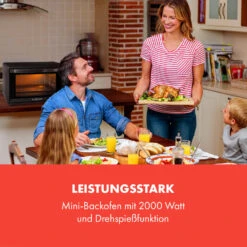 Masterchef 60 Mini-Backofen 60l 2000W 100-230 °C Timer Schwarz 12 Masterchef 60 Mini-Backofen 60l 2000W 100-230 °C Timer Schwarz -Optimal Küchengeräte Geschäft 10034498 de 0002 logo