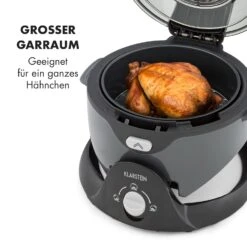 VitAir Pommesmaster Heißluftfritteuse 360° 1400W 50-240°C Timer 19 VitAir Pommesmaster Heißluftfritteuse 360° 1400W 50-240°C Timer -Optimal Küchengeräte Geschäft 10034529 de 0007 logo