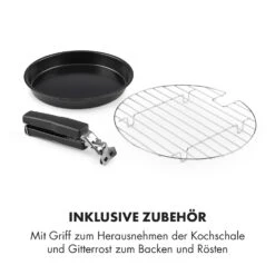 VitAir Pommesmaster Heißluftfritteuse 360° 1400W 50-240°C Timer 22 VitAir Pommesmaster Heißluftfritteuse 360° 1400W 50-240°C Timer -Optimal Küchengeräte Geschäft 10034529 de 0010 logo