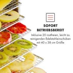 Master Jerky 300 Dörrautomat 2000W 40-90 °C 24h-Timer Edelstahl Silber -Optimal Küchengeräte Geschäft 10034544 de 0004 logo