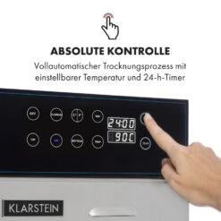 Master Jerky 550 Dörrautomat 2400W 40-90 °C 24h-Timer Edelstahl Silber -Optimal Küchengeräte Geschäft 10034546 de 0003 logo