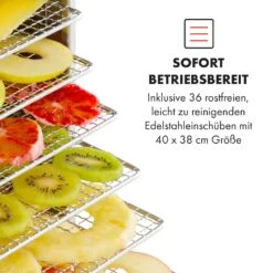 Master Jerky 550 Dörrautomat 2400W 40-90 °C 24h-Timer Edelstahl Silber -Optimal Küchengeräte Geschäft 10034546 de 0004 logo