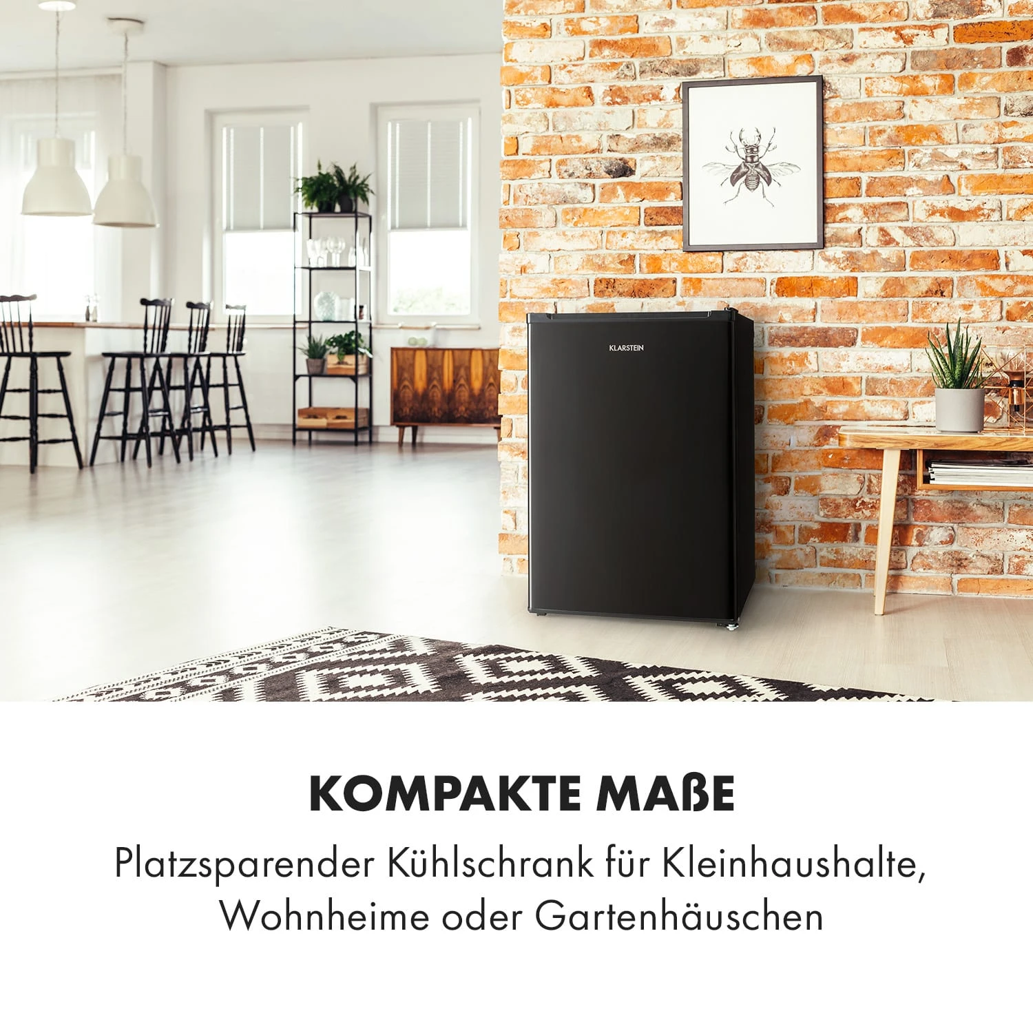 Delaware Kühlschrank 75 Liter 4-Liter-Gefrierfach Kompression 4 Delaware Kühlschrank 75 Liter 4-Liter-Gefrierfach Kompression – Bild 2