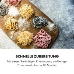 Pastamania Nudelmaschine 260W 7 Aufsätze 500 G 60 DB LED -Optimal Küchengeräte Geschäft 10034566 de 0005 logo