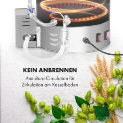 Brauheld Pro Maischekessel 2500W 35L 30-100°C Umwälzpumpe Edelstahl 15 Brauheld Pro Maischekessel 2500W 35L 30-100°C Umwälzpumpe Edelstahl -Optimal Küchengeräte Geschäft 10034587 de 0005 logo