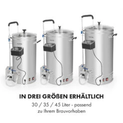 Brauheld Pro Maischekessel 2500W 35L 30-100°C Umwälzpumpe Edelstahl 17 Brauheld Pro Maischekessel 2500W 35L 30-100°C Umwälzpumpe Edelstahl -Optimal Küchengeräte Geschäft 10034587 de 0007 logo