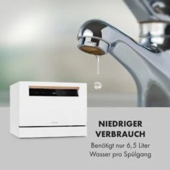 Lagoona Geschirrspülmaschine 1380W 6,5L 6 Gedecke Touch 20 Lagoona Geschirrspülmaschine 1380W 6,5L 6 Gedecke Touch -Optimal Küchengeräte Geschäft 10034631 de 0007 logo