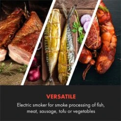 Flintstone Räucherofen 1600W Thermometer Edelstahl Elektrisch -Optimal Küchengeräte Geschäft 10034702 yy 0006 logo Klarstein NES C16